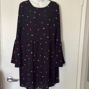 ASOS poka dot sheer dress size 12